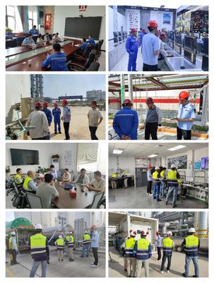 安徽(淮北)新型煤化工合成材料基地應(yīng)急局聯(lián)合第三方安全專家對企業(yè)開展專項(xiàng)安全檢查